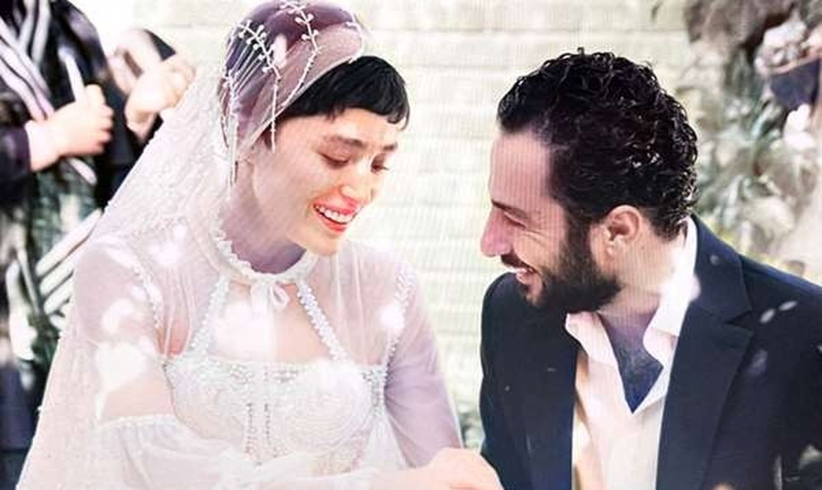 چیدمان خاص سفره عقد نوید محمدزاده و فرشته حسینی به سبک پرنسس های دیزنی در دل طبیعت + عکس