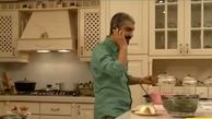 نگاهی به دکوراسیون لوکس و مدرن آشپزخانه مهدی پاکدل