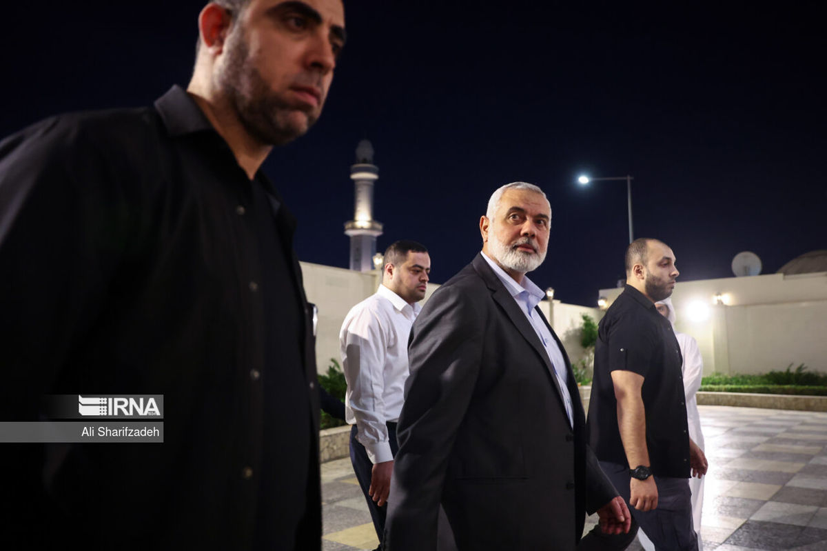 تصویری از محافظ هنیه که به شهادت رسید