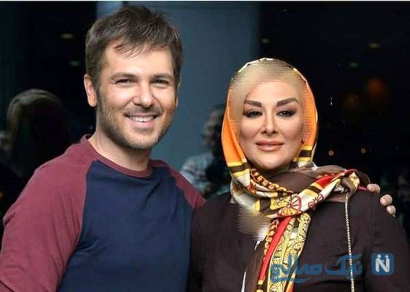 کوروش تهامی و همسرش