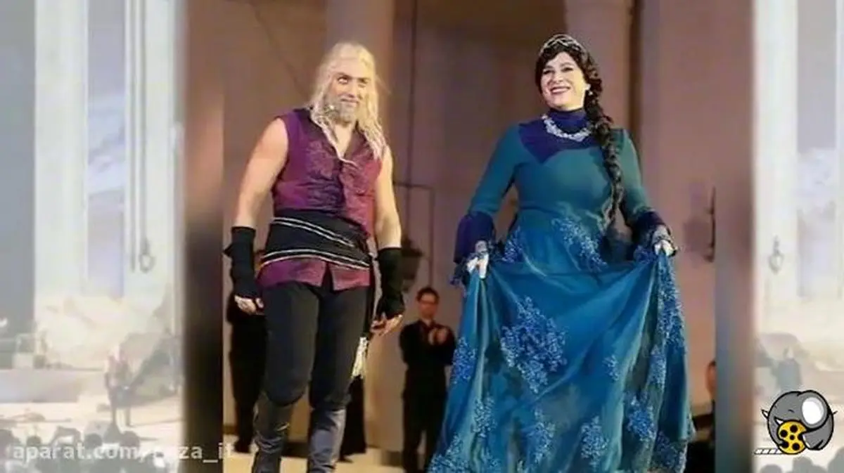 فیلم رقصیدن سحر دولتشاهی با آهنگ فتانه مثل بمب ترکید (ویدیو)