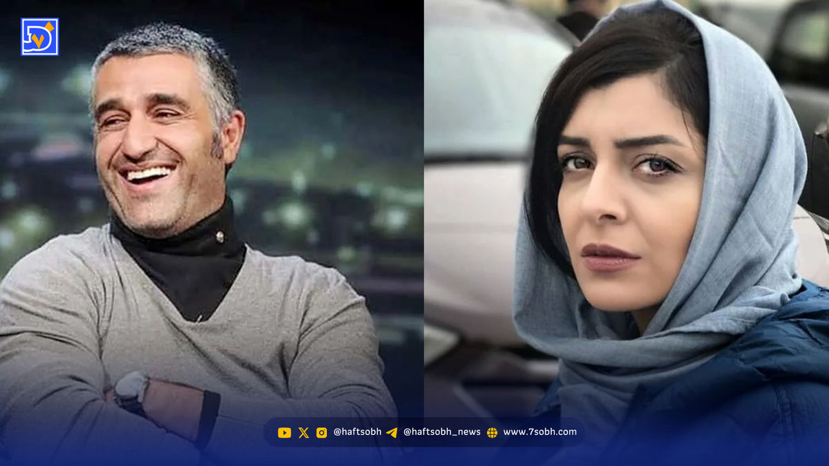 چهره ها/ سلفی ساره بیات و پژمان جمشیدی در پشت صحنه یک سریال