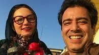 تصویر سحر ولدبیگی و نیما فلاح در رستورانی که در آن کار می‌کنند