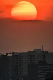 عکس‌هایی شگفت‌انگیز و زیبا از غروب آفتاب