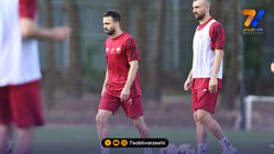 تذکر سروش به بازیکن جدید پرسپولیس روی آنتن زنده