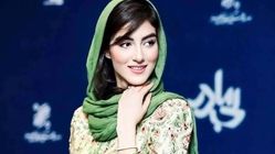 تیپ و استایل متفاوت پردیس پورعابدینی در اکران یک فیلم در شیراز