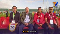 مهدی تاج تماشاگر دیدار ایران و ویتنام در جام جهانی