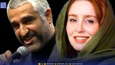 شوخیهای بامزه پژمان جمشیدی با خواهرش روی آنتن زنده تلویزیون + فیلم