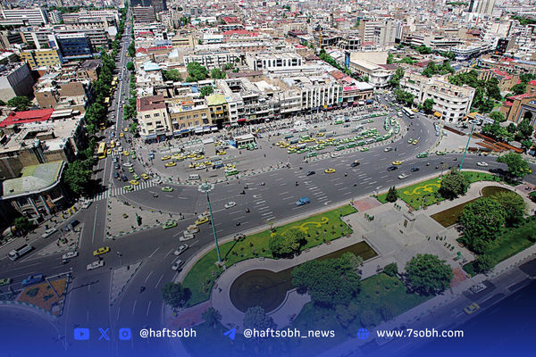  سفر در زمان؛ منظرۀ خاکی و خلوت میدان توپخانۀ تهران ۱۴۰ سال پیش و در دوران قاجار