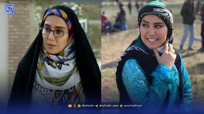 روشنک گرامی با پوشش راهبه ها بین مردم رفت