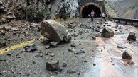 بارش باران و ریزش کوه در مازندران