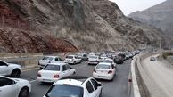 انسداد کامل جاده چالوس تا پایان ماه جاری
