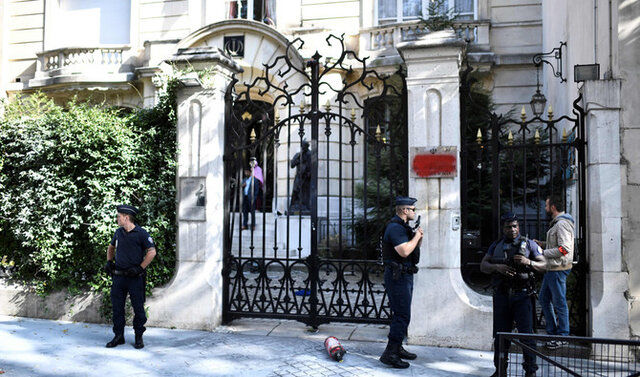 نخستین تصویر از عامل تهدید کنسولگری ایران در پاریس + عکس