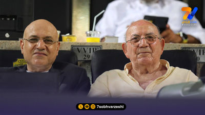 خوشحالی کاسترو پس از پیروزی تاریخی الوصل مقابل استقلال