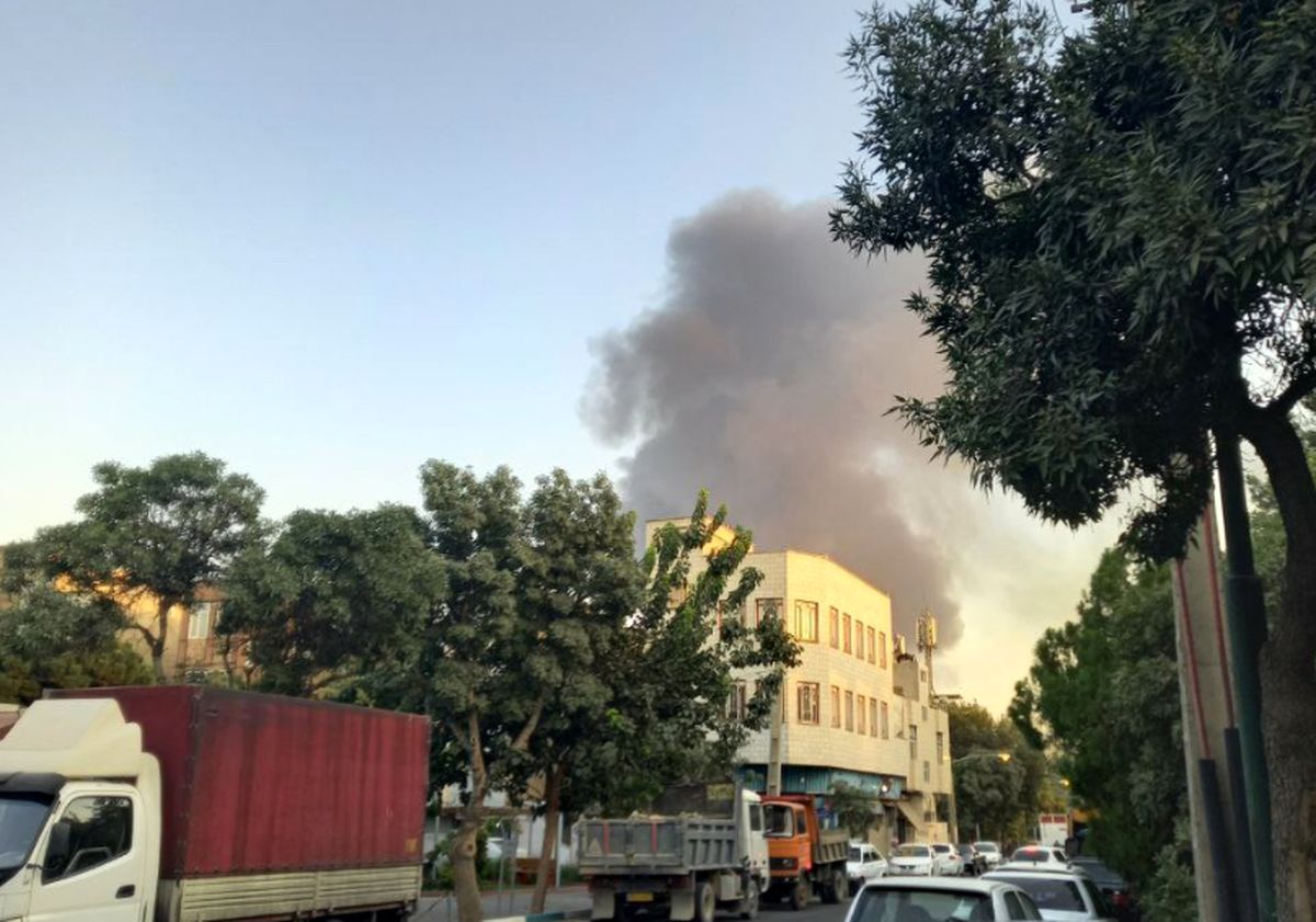 علت دودسیاه در آسمان جنوب تهران