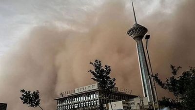 هشدار هواشناسی؛ تهران در آستانه گرد و خاک چهارشنبه