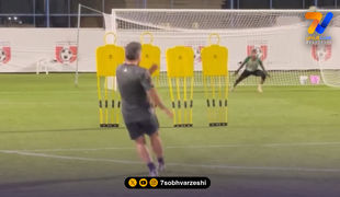 استاد کیا تدریس می‌کند؛ گلزنی ایستگاهی تضمینی، بدون درد و خونریزی!/ ویدیو