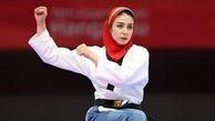 نگاهی به تالار عروسی خاص و لباس عروس شیک و توری مرجان سلحشوری، دختر تکواندوکار ایرانی + عکس