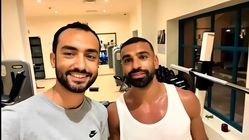 شگفت‌انگیز؛ محمد صلاح هوادارش را درباشگاه غافل‌گیر کرد