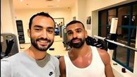 شگفت‌انگیز؛ محمد صلاح هوادارش را درباشگاه غافل‌گیر کرد