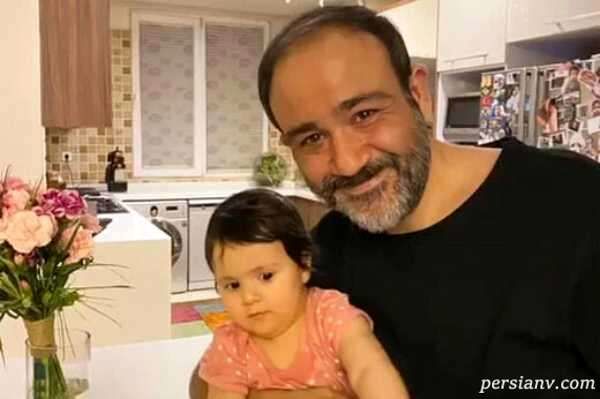 بازیگر مرد و دخترش