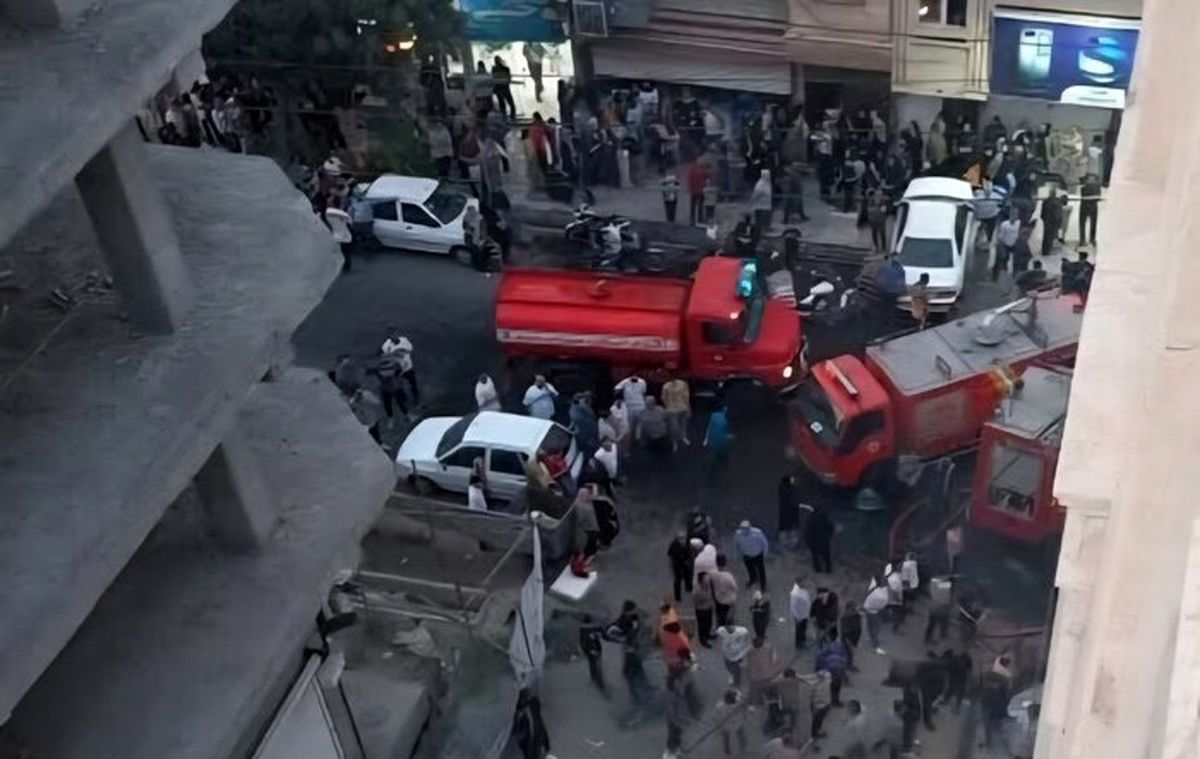 آتش‌سوزی در نسیم‌شهر بهارستان تهران ۴ قربانی گرفت