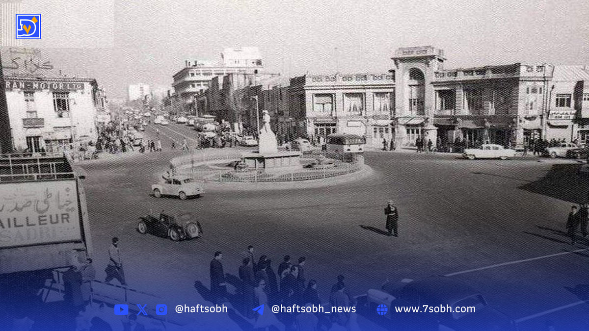 سفر در زمان| ظاهر خودروها و ترافیک عجیب خیابان خیام در سال 1351
