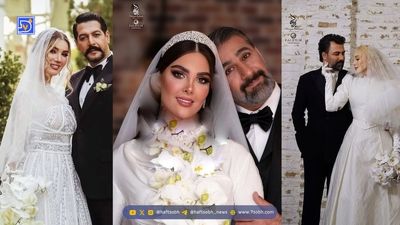 متین ستوده نوعروس سینمای ایران در آرایشگاه عروس / چه قدر شلوغ بود ... + فیلم