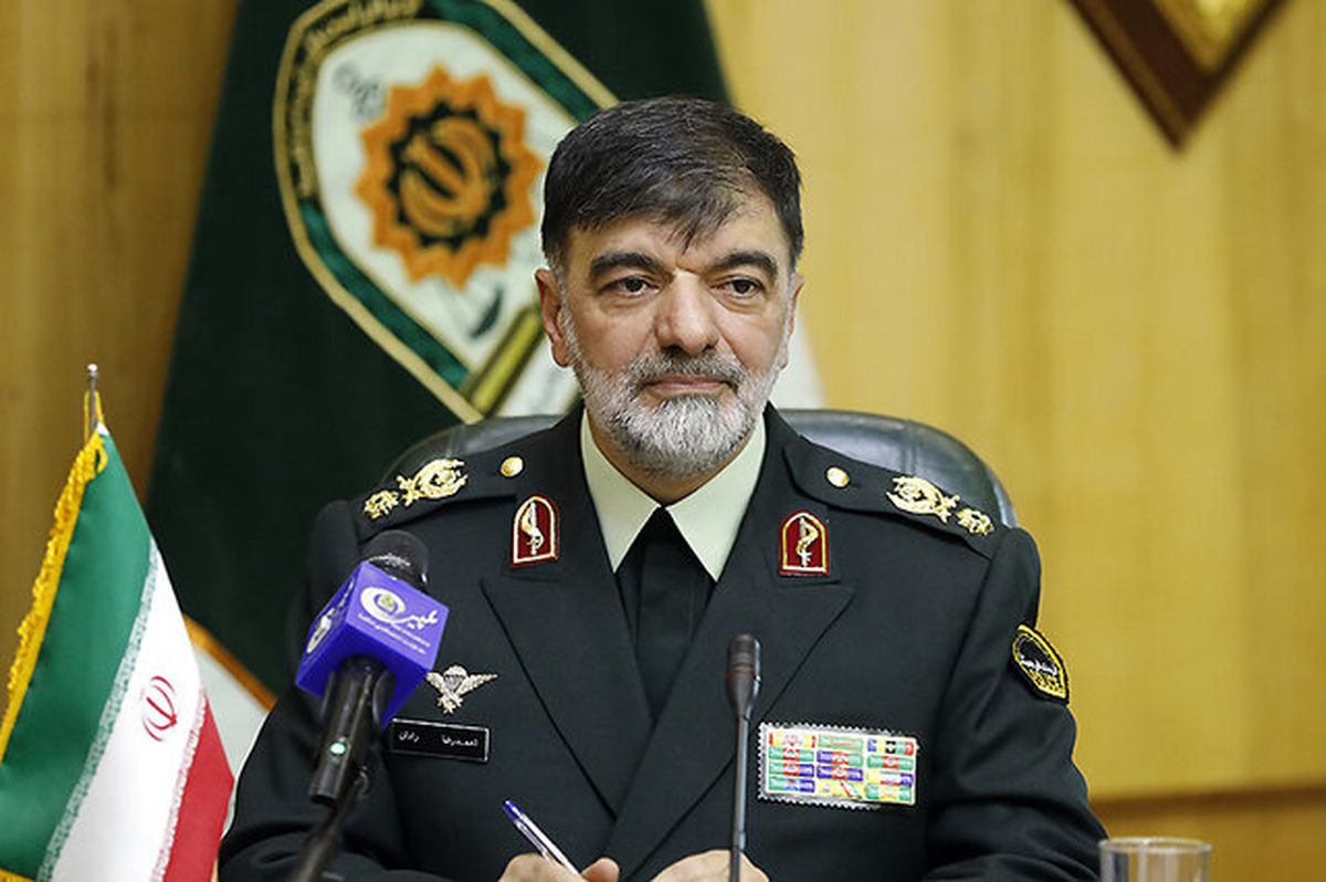 سردار رادان: برخورد با برهم زنندگان نظم/موارد مشکوک را به ۱۱۰ اطلاع دهید