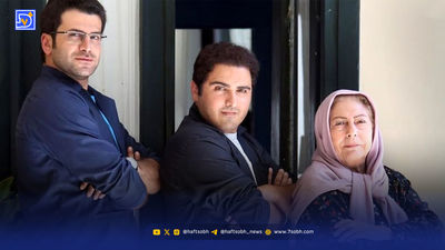 تصویر دیده نشده از ثریا قاسمی در اتاق گریم بچه مهندس3