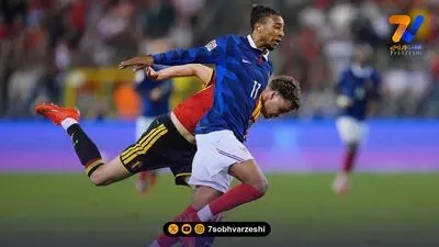 گل اول فرانسه به بلژیک توسط اولیسه