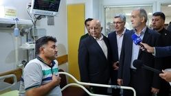 حضور سرزده پزشکیان در یکی از بیمارستان‌های تهران