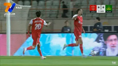 شمس آذر 0 - پرسپولیس 2/ اولین پیروزی پرسپولیس تارتار با پاس گل یاغی