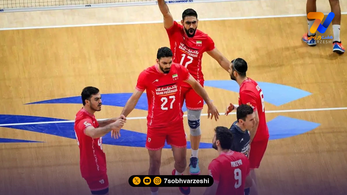 والیبال ایران 3 - والیبال صربستان 2؛ صعود شاگردان پیاتزا به یک چهارم