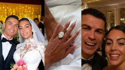 پسر رونالدو شبیه ستاره‌ها؛ تکل تماشایی کریستیانو  جونیور