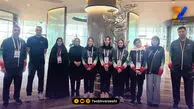 پیروزی قاطع بانوان و تساوی مردان ایران در سمرقند