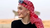 تصویر دیده نشده از سحر قریشی در افتتاحیه مزونی لوکس در دبی!