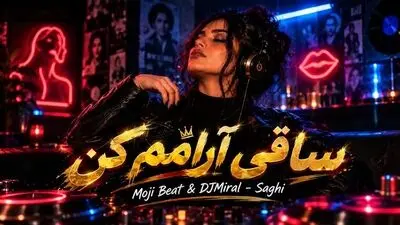 دانلود ریمیکس ساقی آرامم کن ورژن هوش مصنوعی