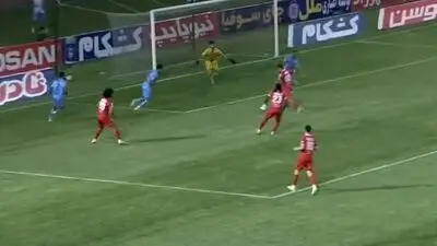 گل دوم چادرملو به پرسپولیس