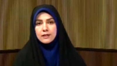 مدال طلا به سحر امامی تقدیم شد