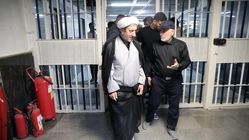 سرکشی معاون اول قوه قضاییه از وضعیت اسکان زندانیان زندان اوین در ندامتگاه زندان بزرگ 