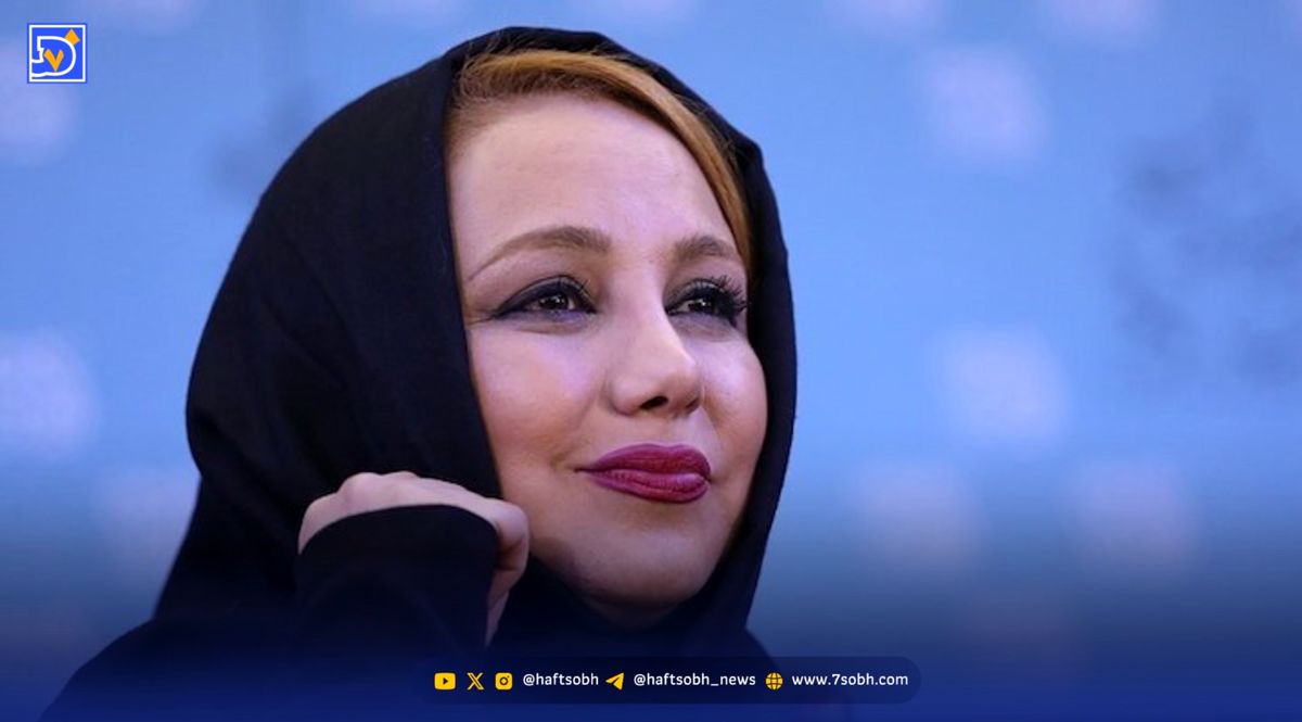 گریم عجیب بهنوش بختیاری در پشتصحنه «بامداد خمار»