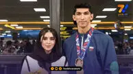 سورپرایز آرین سلیمی پس از بازگشت به ایران؛ قهرمان المپیک متاهل شد