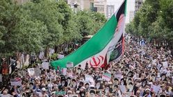 تجمع مردم تهران در اعتراض به تهدید ترامپ + عکس 
