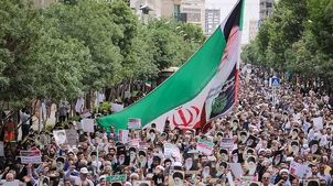 تجمع مردم تهران در اعتراض به تهدید ترامپ + عکس 