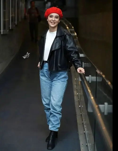 کت‌ چرم بازیگران ایرانی