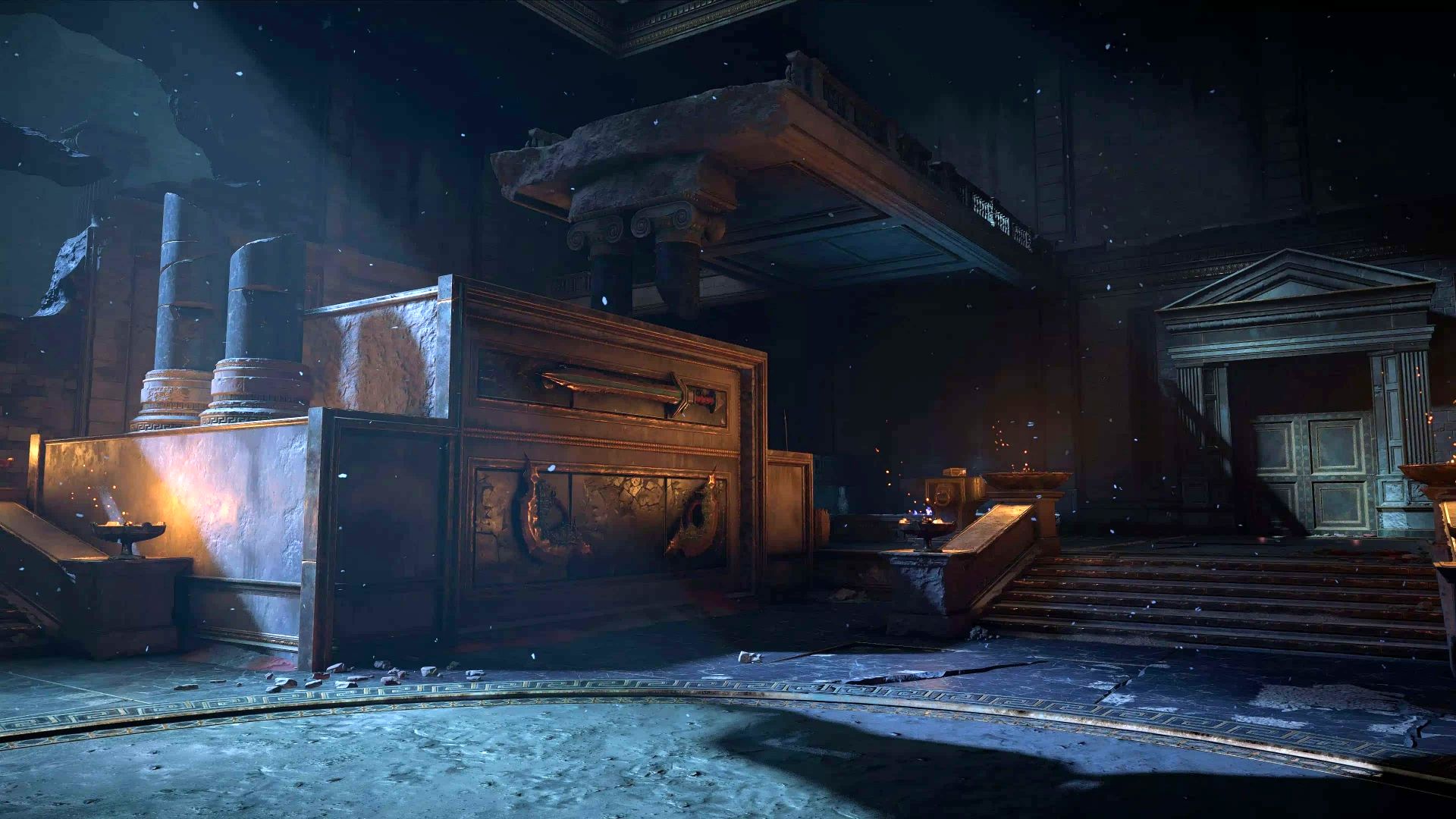 محیط بازی چندنفرهی God of War