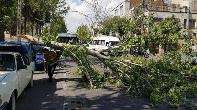 وضعیت قرمز تهران؛ طوفان شدید در راه است