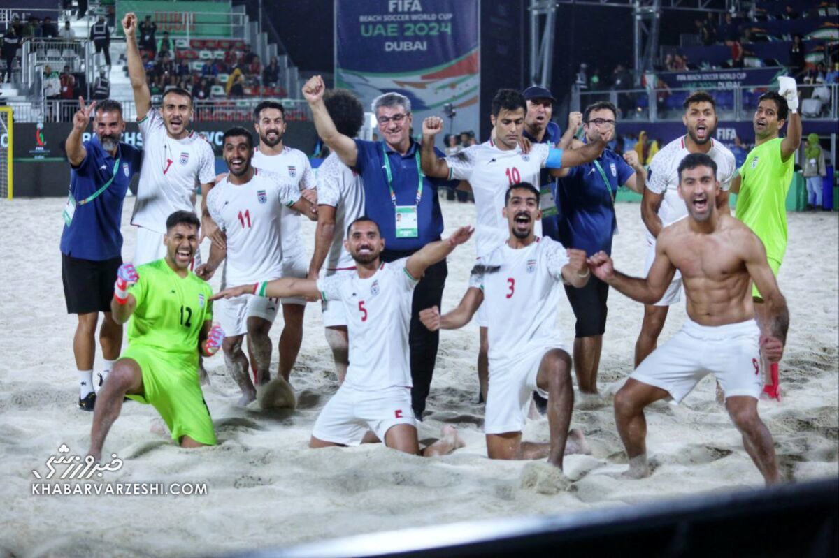 خلاصه بازی فوتبال ساحلی ایران-بلاروس؛ این کمترین حق‌تان بود