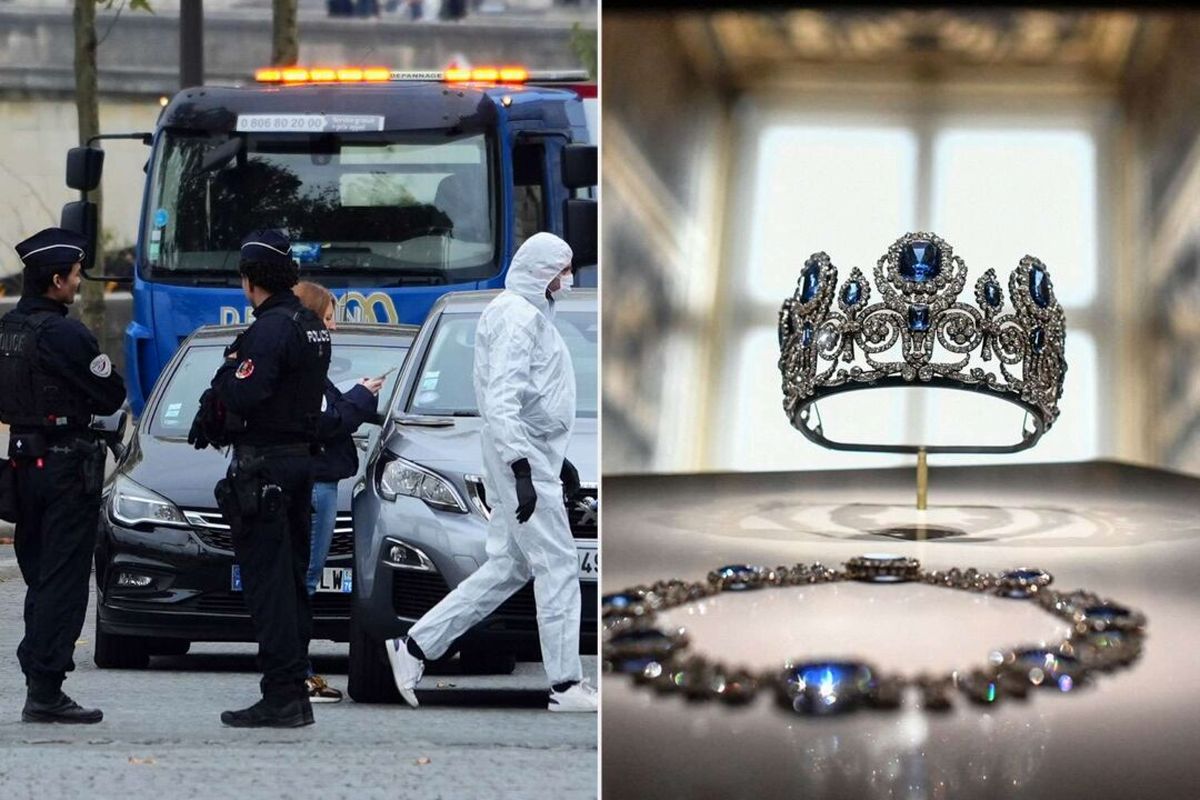 انتقال بخشی از جواهرات سلطنتی موزه لوور به بانک مرکزی فرانسه